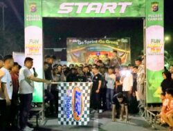 Ajak Generasi Muda Beraktivitas Positif, Polres Kampar Gelar Green Policing juara Running Race