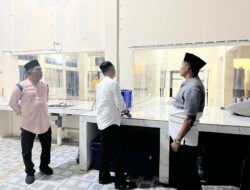 Kabid Perawatan, Keamanan dan Kepatuhan Internal Kanwil Ditjenpas Aceh Tinjau Dapur Lapas Banda Aceh