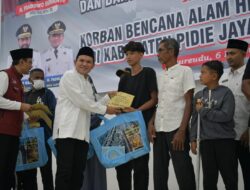 Fadhlullah Minta Bantuan Korban Bencana di Pidie Jaya Dikelola Bijak oleh Keluarga