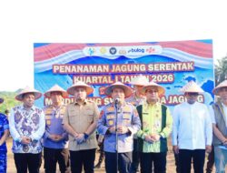 Hadiri Penanaman Jagung, Kapolda Riau Laporkan Capaian Produksi di 2025