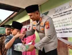 Kapolres Aceh Timur Bersama Bhayangkari Berbagi Berkah Ramadhan di Panti Asuhan Raudhatul Amal