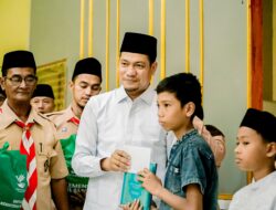 Kwarcab Pramuka Aceh Timur Gelar Bukber dan Santuni Anak-anak Yatim-Piatu