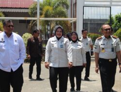 Perkuat Pengawasan, Kakanwil Ditjenpas Aceh Dampingi Irjen KemenHAM RI Tinjau Lapas Perempuan Sigli