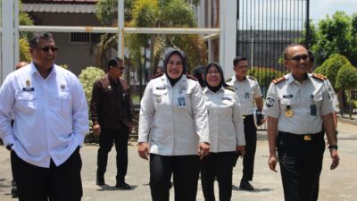Perkuat Pengawasan, Kakanwil Ditjenpas Aceh Dampingi Irjen KemenHAM RI Tinjau Lapas Perempuan Sigli