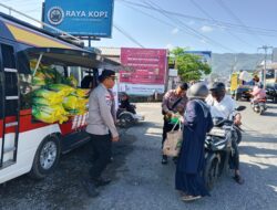 Jelang Hari Raya Idul Fitri, Polda Aceh Gelar Pangan Murah Untuk Warga Kurang Mampu