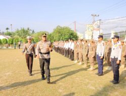 Polres Kampar Gelar Apel Siaga Operasi Lancang Kuning 2026, Perkuat Pengamanan Mudik Lebaran
