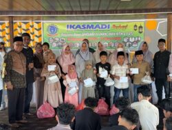 Menjelang Hari Raya, Keluarga Besar Ikasmadi Santuni Anak Yatim