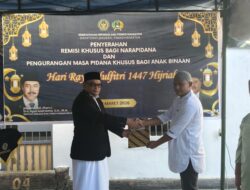 Remisi Khusus Idul Fitri: 240 WBP Lapas Kelas IIB Langsa Terima Pengurangan Masa Pidana, 25 Orang Langsung Bebas