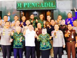Kapolda Riau Pererat Sinergitas, Awali Halal Bihalal dari Kodam hingga Pengadilan Tinggi
