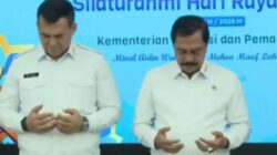 Pererat Silaturahmi dan Kebersamaan, Lapas Kelas IIA Banda Aceh Ikuti Kegiatan Halalbihalal Kementerian Imigrasi dan Pemasyarakatan secara Virtual