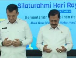 Pererat Silaturahmi dan Kebersamaan, Lapas Kelas IIA Banda Aceh Ikuti Kegiatan Halalbihalal Kementerian Imigrasi dan Pemasyarakatan secara Virtual
