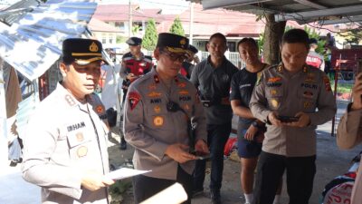 Pasca-Gempa Maluku Utara, Wakapolda Sulut Pimpin Langsung Peninjauan Infrastruktur dan Mitigasi di GOR KONI Sario
