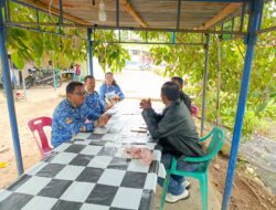 Badan Kesbangpol Toba tinjau Kantor Sekretariat SPI di Lumban Silintong
