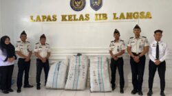 Lapas Langsa Yang Menyalurkan Paket Jilbab Dari Pak Menteri Imipas