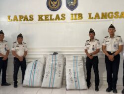 Lapas Langsa Yang Menyalurkan Paket Jilbab Dari Pak Menteri Imipas