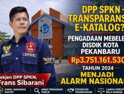 E-Katalog Disorot: Pengadaan Mebeler Rp3,7 Miliar di Pekanbaru Diduga Tak Efisien, Usaha Lokal Terpinggirkan