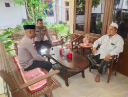 Kapolsek Peureulak Lakukan Silaturahmi dengan Pimpinan Dayah Tgk Ibrahim (Waled) leuge