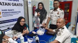 Sambut Hari Bhakti Pemasyarakatan Ke-62, Lapas Kelas IIA Banda Aceh ikuti Kegiatan Donor Darah dan Pemeriksaan Kesehatan