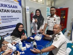 Sambut Hari Bhakti Pemasyarakatan Ke-62, Lapas Kelas IIA Banda Aceh ikuti Kegiatan Donor Darah dan Pemeriksaan Kesehatan