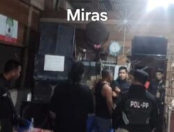 Razia Penertiban Kaffe Dilubuk Gaung Bocor LC Kabur Miras Wak Lan Keburu Disembunyikan