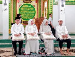 Penuh Khidmat, Dua Guru SMAN 8 Pekanbaru Berangkat Haji Dilepas di Masjid Sekolah