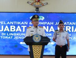Perkuat Barisan Pemasyarakatan, Kakanwil Ditjenpas Aceh Lantik 33 Pejabat Manajerial Baru