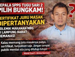 “Diamnya Kepala SPPG Picu Kecurigaan: Sertifikat Juru Masak Dipertanyakan!”