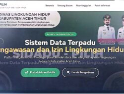 Dinas LH Aceh Timur Luncurkan SIDADU-PILIH, Transformasi Digital Pengelolaan Lingkungan