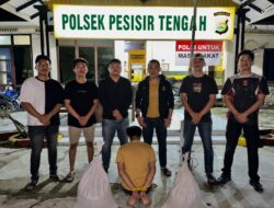 POLSEK PESISIR TENGAH POLRES PESISIR BARAT UNGKAP KASUS PENCURIAN DENGAN PEMBERATAN