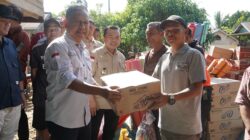 Wabup A. Khafidh Dampingi Gubernur Tinjau Kondisi Pascabanjir di Pulau Bayur dan Rantau Limau Kapas