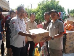 Wabup A. Khafidh Dampingi Gubernur Tinjau Kondisi Pascabanjir di Pulau Bayur dan Rantau Limau Kapas