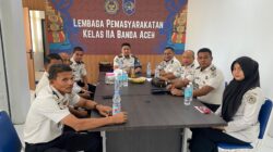 Lapas Banda Aceh Ikuti Rapat Analisis dan Evaluasi Kinerja Triwulan I Tahun 2026 Secara Virtual