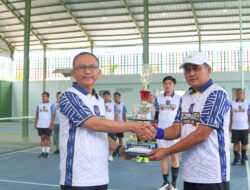 Ajang Silaturahmi Lewat Tenis, Upaya Kanwil Ditjenpas Aceh Perkuat Kerja Sama Tim