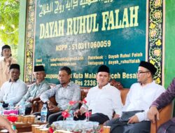 Wagub Aceh Hadiri Haul ke-12 Tgk. H. Ibrahim bin Hasyim di Dayah Ruhul Falah