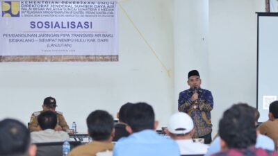 Sambungan Pipa Air Baku Tahap II Jadi Pencapaian Strategis Perumda Lae Nciho Layani Ribuan Rumah di Dairi