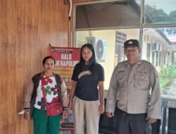 Kerja Keras Polsek Bandar Huluan,Nadine Adeline Hilang 4 Hari kembali ke Pelukan Ibunda