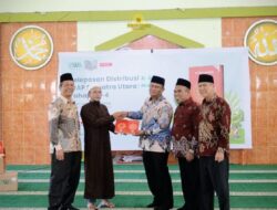 Wakil Bupati Dairi Hadiri Pelepasan Distribusi 40 Ribu Al-Qur’an Wakaf Sumut Tahap IV