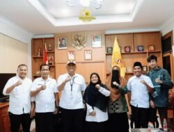 Wakil Bupati Dairi, Wahyu Daniel Sagala, menerima kunjungan dan audiensi Pengurus Daerah (PD) Kesatuan Aksi Mahasiswa Muslim Indonesia (KAMMI) Kabupaten Dairi