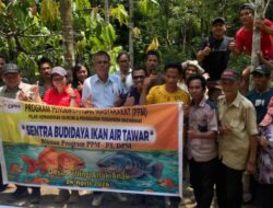 PT Dairi Prima Mineral Perkuat Ekonomi Warga Lewat Demplot Perikanan dan Pengembangan Agribisnis Berkelanjutan