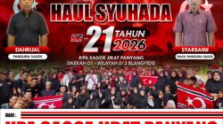 KPA Sago Jirat Panyang Peringati Haul Syuhada ke – 21