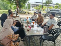 Kalapas Kelas IIB Idi Silaturahmi dengan Wakil Bupati