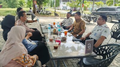 Kalapas Kelas IIB Idi Silaturahmi dengan Wakil Bupati