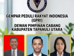 Kabar gembira! Telah Resmi Pengurus GPRI Cabang Tapanuli Utara Hadir, Siap Wujudkan Masyarakat Sejahtera dan Bermartabat