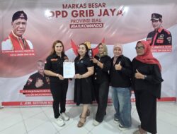 Ymmanuella Natalia SH Resmi Jabat Ketua Srikandi DPD GRIB JAYA Riau, Siap Perkuat Struktur hingga Tingkat PAC