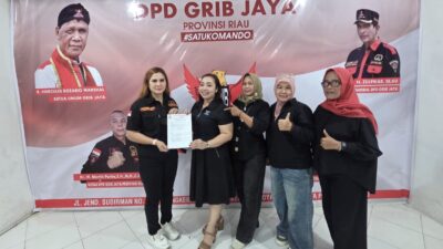 Ymmanuella Natalia SH Resmi Jabat Ketua Srikandi DPD GRIB JAYA Riau, Siap Perkuat Struktur hingga Tingkat PAC