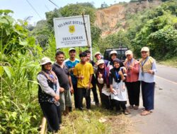 Dukung Visi Bupati Dairi, Pemdes Pamah dan Mahasiswa STAIS Bergerak Benahi Sarana Desa Dengan Gotong Royong