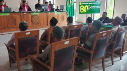 Sidang Lanjutan Kasus Pengrusakan Pondok dan Lahan di Desa Renah Alai Hadirkan Saksi