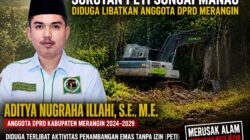 Sorotan PETI Sungai Manau: Nama Aditya, Anggota DPRD Merangin, dan Kuci Disebut Warga dalam Dugaan Aktivitas Tambang Emas Ilegal
