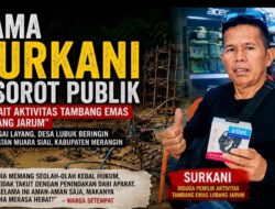 Nama Surkani Disorot Warga Terkait Aktivitas Tambang Emas “Lubang Jarum” di Desa Lubuk Beringin