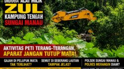Nama Zul Mencuat di Dugaan Aktivitas PETI Sungai Manau, Publik Desak Aparat Segera Turun Tangan